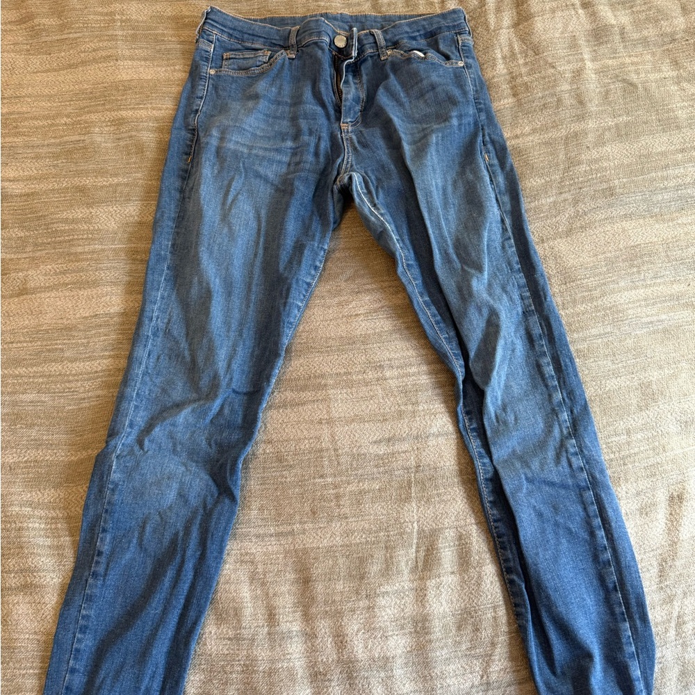 Topshop Light Blue Denim Jeans